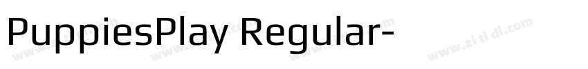 PuppiesPlay Regular字体转换